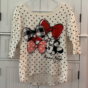 Minnie Mouse 3/4 Length Shirt